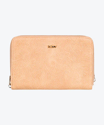 Roxy Womens Back In Brooklyn Wallet - Beige